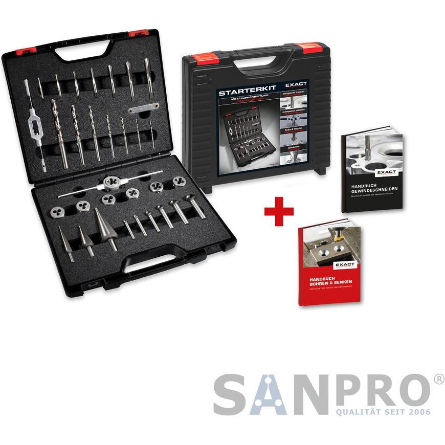 Thumbnail - Exact, Gewindeschneider + Gewindebohrer, 70633 Maschinengewindebohrer-Set 1 Set