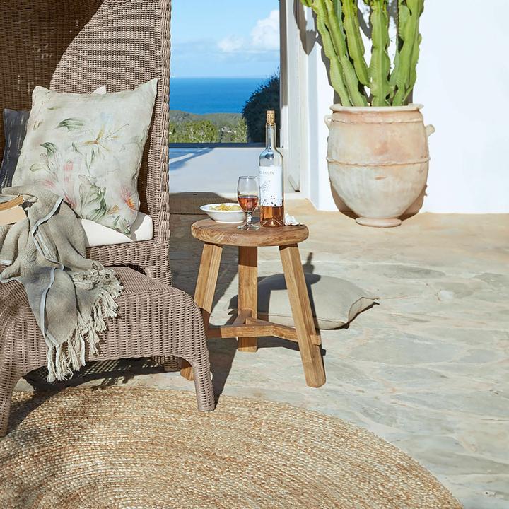 Produktbild Loberon Hocker Lorandon braun