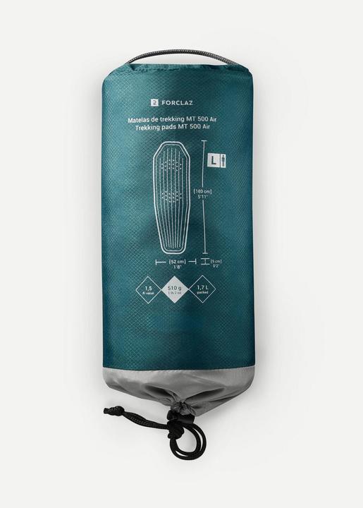 Actual product image Forclaz Trekking air mattress - MT500 Air L 180 × 52 cm 1 person