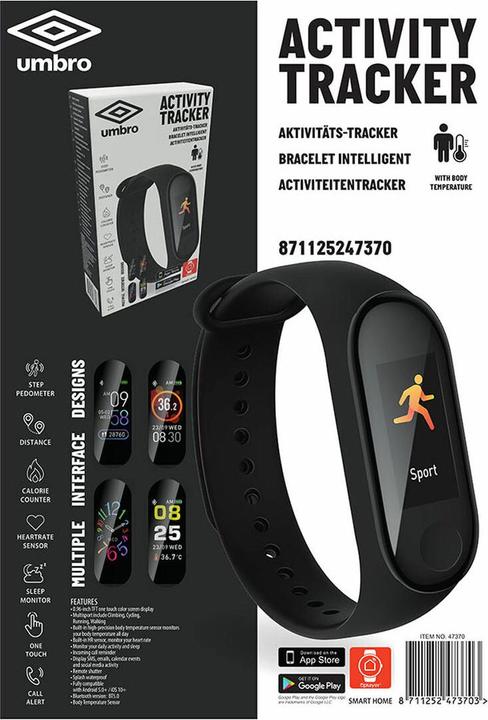 Image du produit Umbro Traceur d'activité W/ Body Tempe (20 mm)