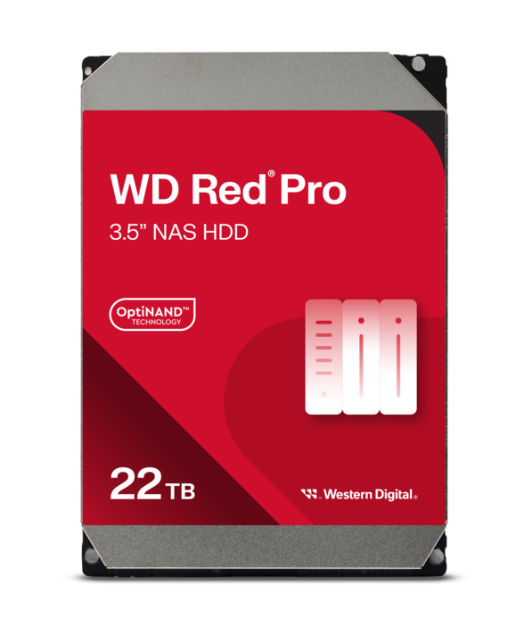 WD Red Pro (22 TB, 3.5", CMR)