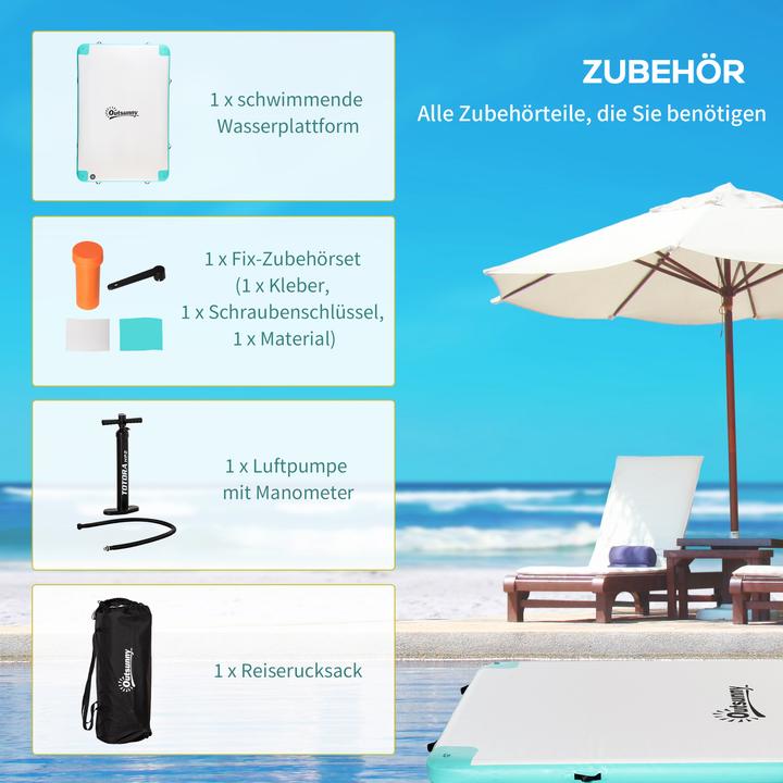 Immagine prodotto Outsunny Paddleboard con funzione di gonfiaggio