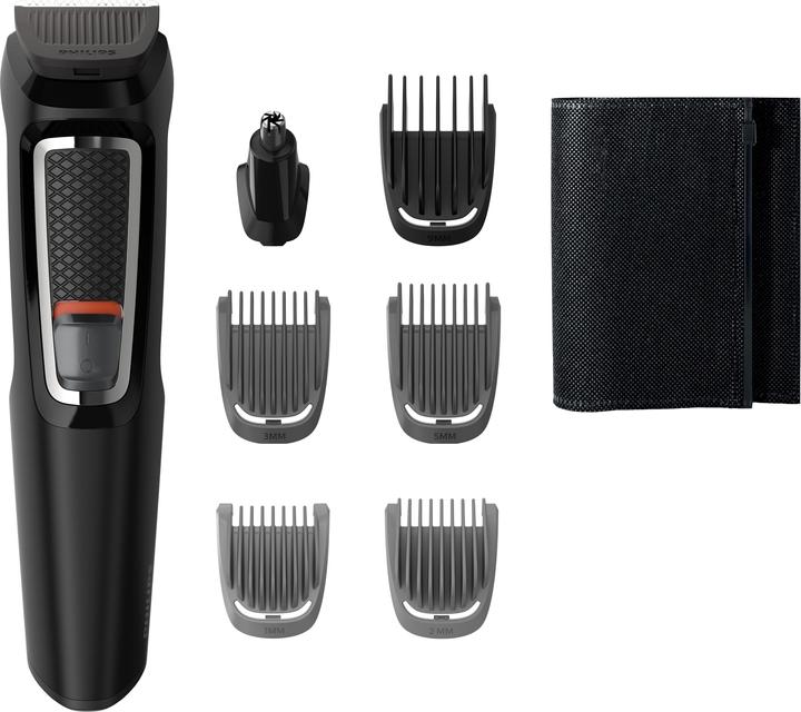 Actual product image Philips MULTIGROOM Series 3000 7 attachments, 7-in-1, for face and hair