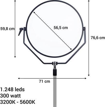 Immagine prodotto Falcon Eyes Lampada LED bicolore Sophiez So-300TDX
