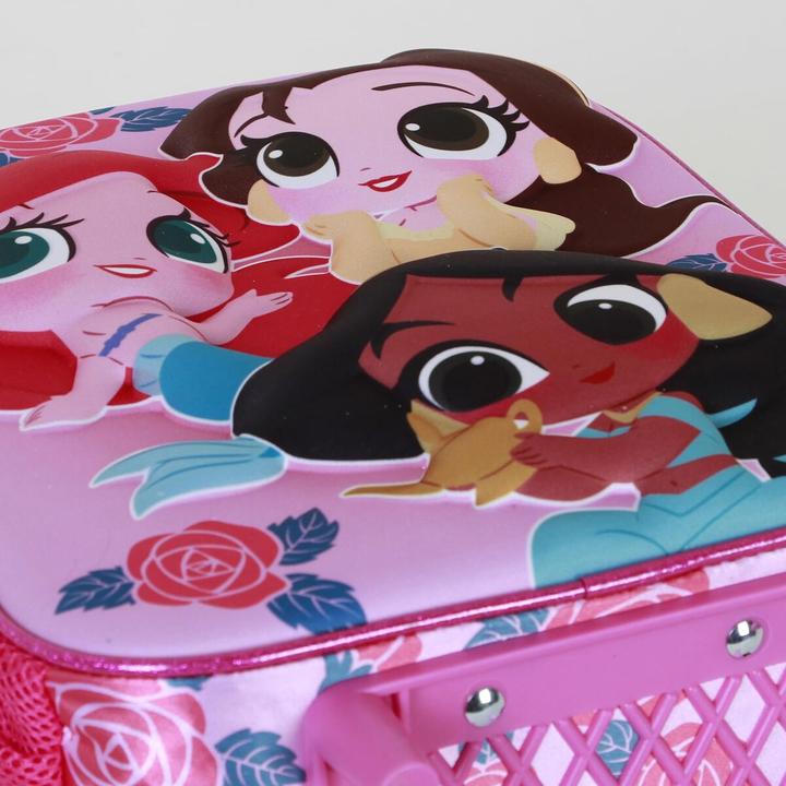 Produktbild Karactermania Small 3D Backpack with Wheels Flowers