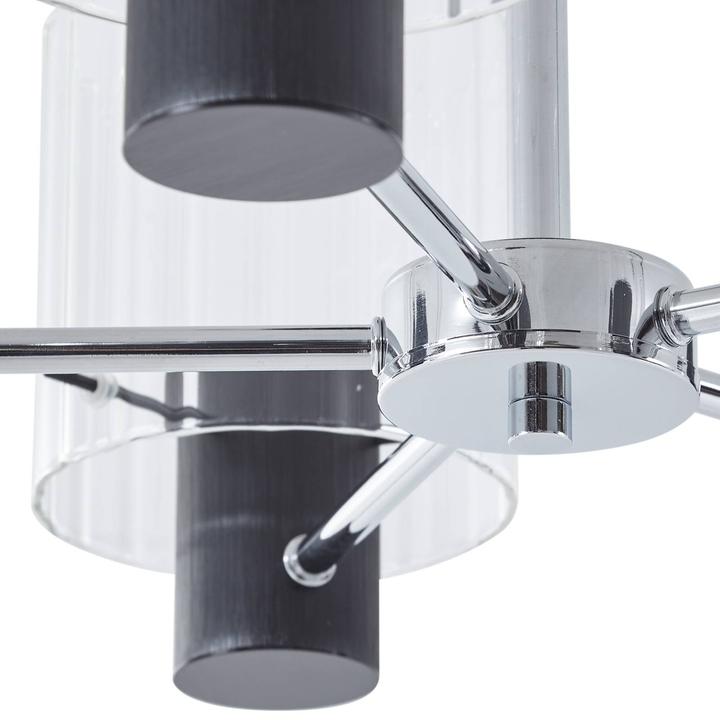 Produktbild Lucande Eirian 5 Deckenleuchte Clear/Black (E27)