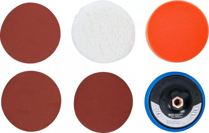 Actual product image BGS Grinding and polishing disc set (400-600-800)