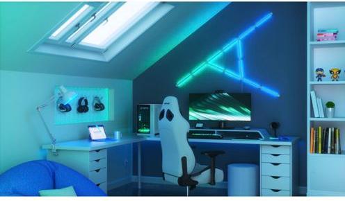 Actual product image Nanoleaf Lines (RGBW, 420 cm, Indoor)