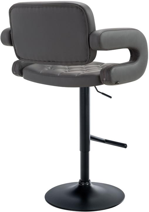Produktbild CLP Barhocker Dublin schwarz, grau