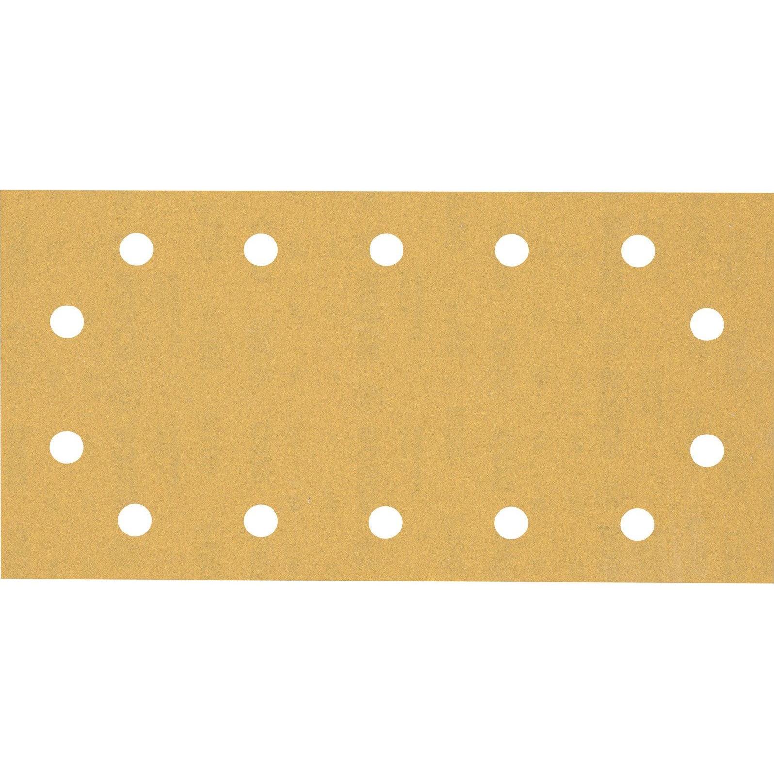 Bosch Professional Zubehör, Schleifmittel, EXPERT C470 Schleifpapier mit 14 Löchern für Schwingschleifer, 115 x 230 mm, ...