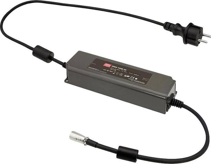 Produktbild MeanWell MEAN WELL OWA-120E-24, 180 - 264 V, 120 W, 24 V, 5 A, RoHS, 63 mm (120 W)