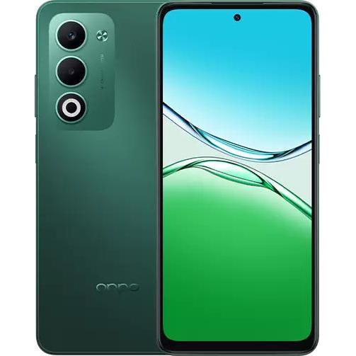 OPPO A5 5G (128 GB, Aurora Green, 6.67", Dual SIM, 4G), Smartphone, Grün