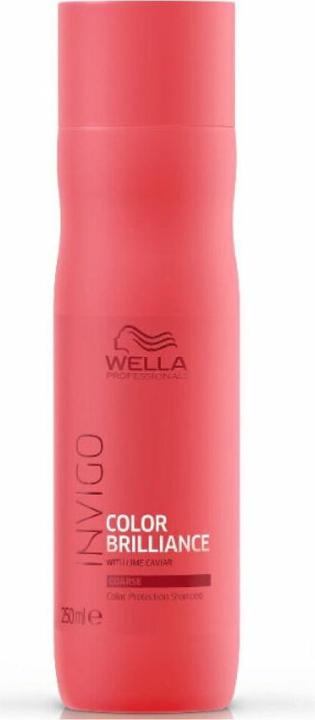 Immagine prodotto Wella INVIGO Color Brilliance Shampoo Protezione Colore Coarse (250 ml, Shampoo liquido)