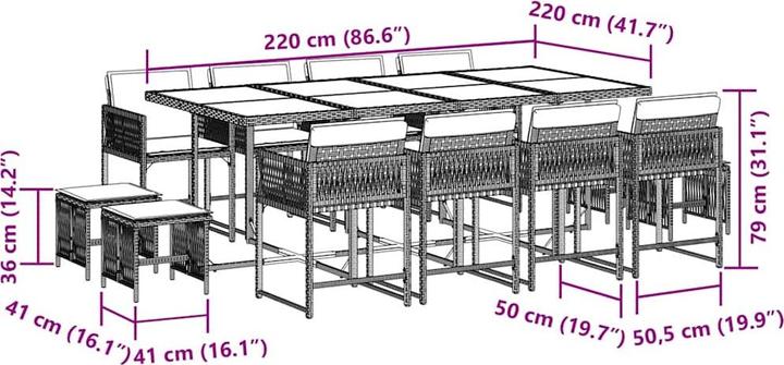 Produktbild vidaXL Inge