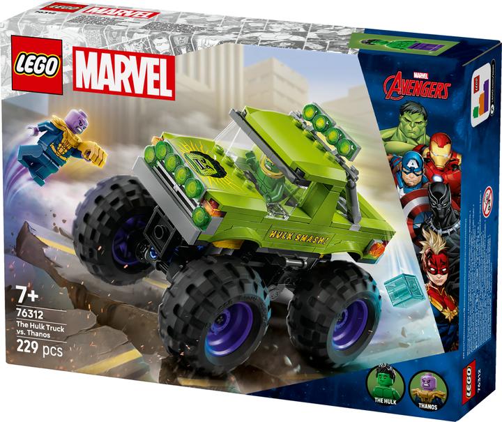 LEGO Hulk-Truck vs. Thanos (76312, LEGO Super Mario)
