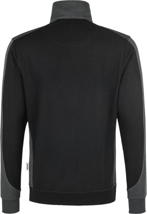 Actual product image Hakro Zip sweatshirt Contrast Performance black/anthr. 6XL (6XL)