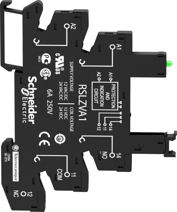 Actual product image Schneider Electric Screw socket 12/24 AC/DC (relay) (Relay socket)