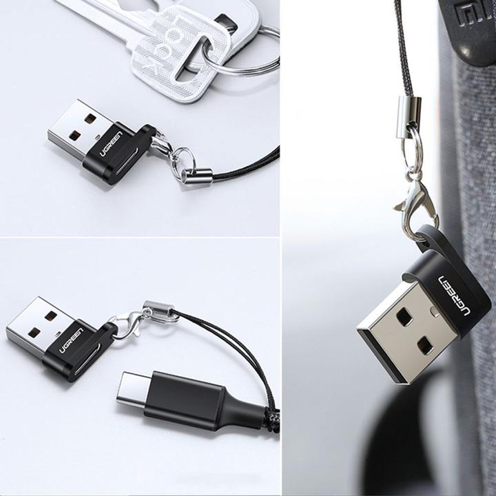 Productafbeelding Ugreen USB-C naar USB-A 2.0 bluetooth adapter (zwart) (USB 3.1, USB 2.0)