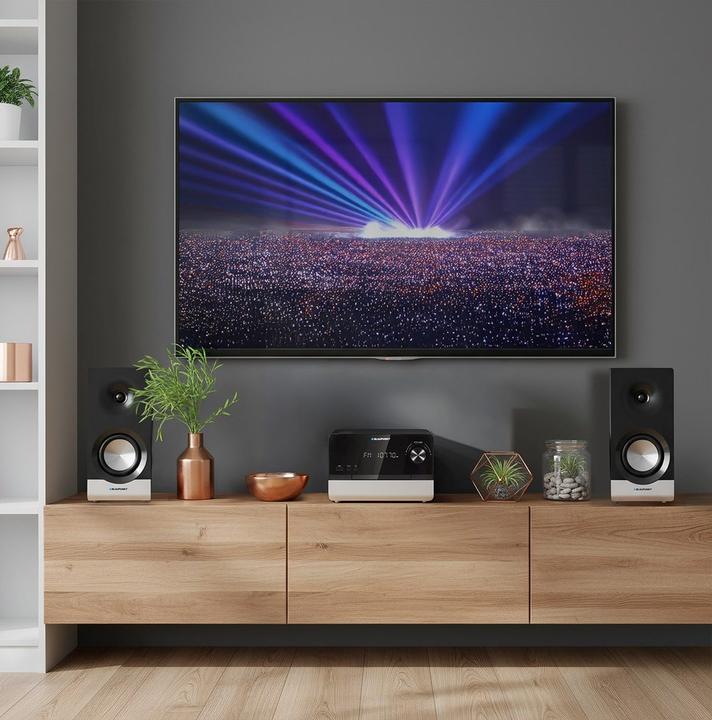 Actual product image Blaupunkt Mikrowieża MS40.2BT czarny (Bluetooth, CD player, 2x 50 W)