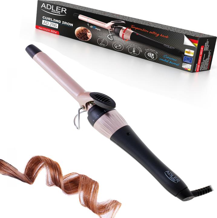 Produktbild Adler AD 2116 Curling iron, Black/Pink