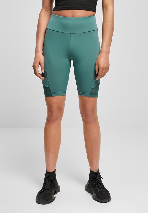 Immagine prodotto Urban Classics Pantaloncini da ciclismo Tech Mesh a vita alta da donna (4XL)