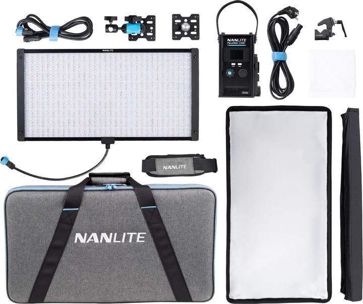 Produktbild Nanlite PavoSlim 120C (Studioleuchte, Videoleuchte, Flächenleuchte)