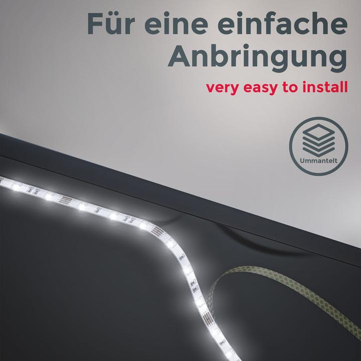 Image du produit B.K.Licht RGB-LED-Band (RGB, 300 cm, Intérieur)