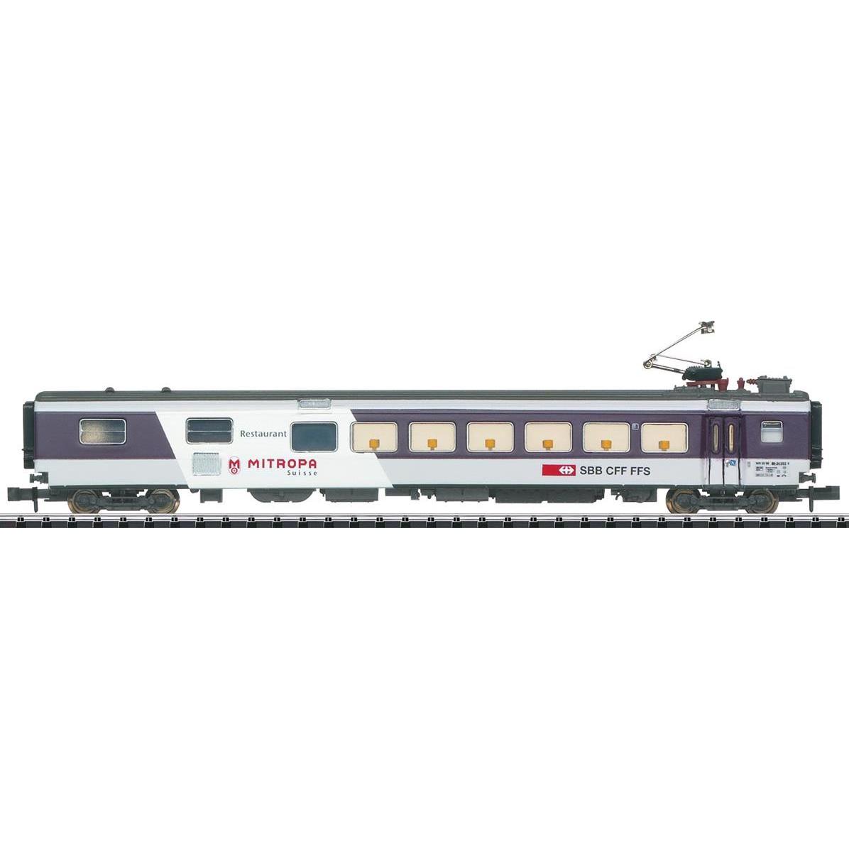 MiniTrix T18440 EuroCity Speisewagen Bauart EW III WR (Spur N)