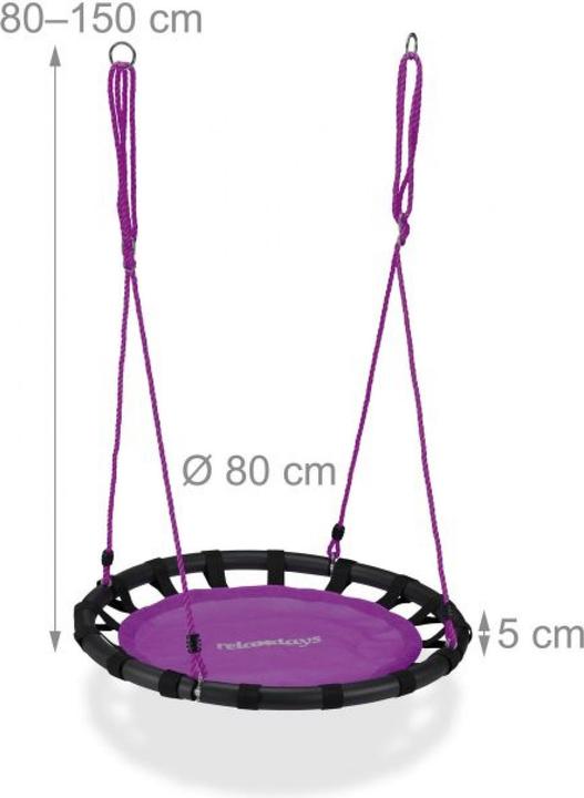 Produktbild Relaxdays Nestschaukel