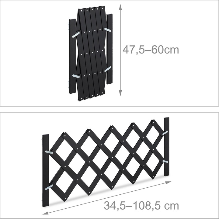 Immagine prodotto Relaxdays Barriera per cani (34.50 cm)