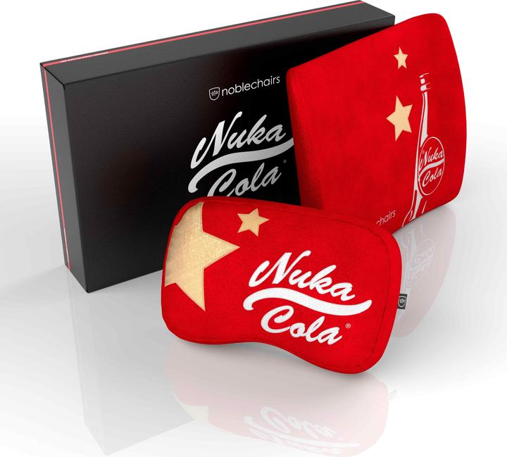 noblechairs Nuka-Cola Memory Foam Kussenset - Fallout Editie