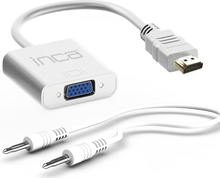Inca Adapter IHTVJ-7 HDMI > VGA St. + USB SK 15Pol. VGA (USB, VGA, 20 cm)
