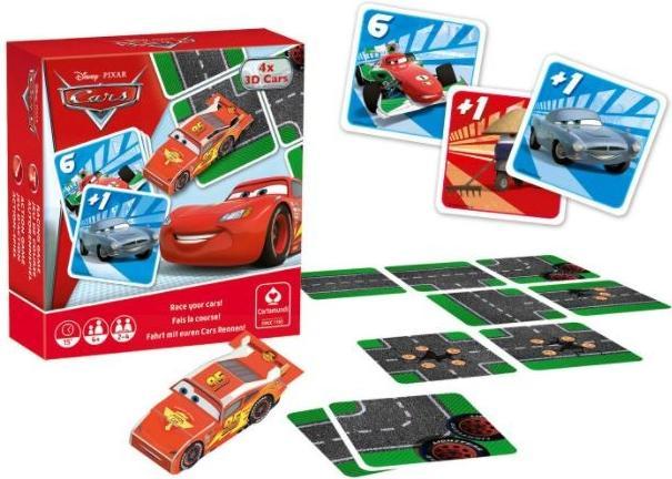 Produktbild Cars GAMEBOX Disney Pixar, 50 Karten, 4 steckbare Autos