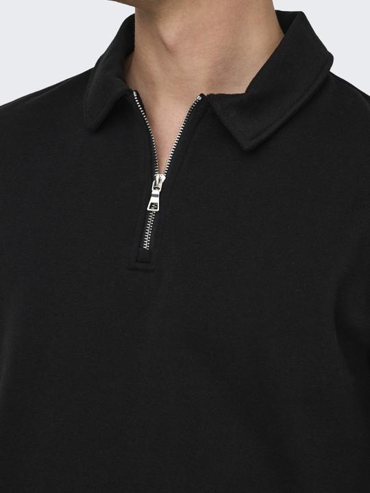 Actual product image Only & Sons Onsdavid Reg Half Zip Sweat (XXL)