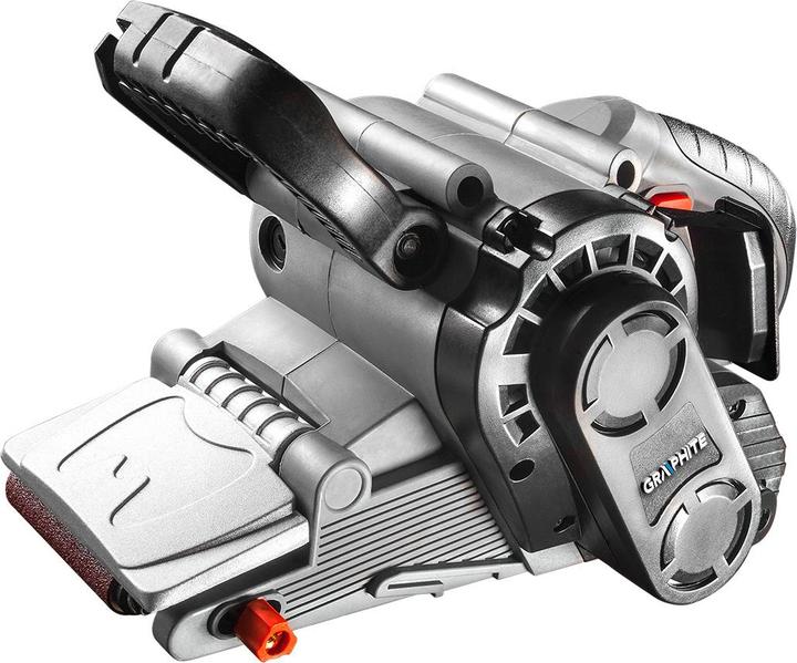 Actual product image Graphite 800W belt sander, 75 x 457 mm endless belts (Belt sanders, 800 W)