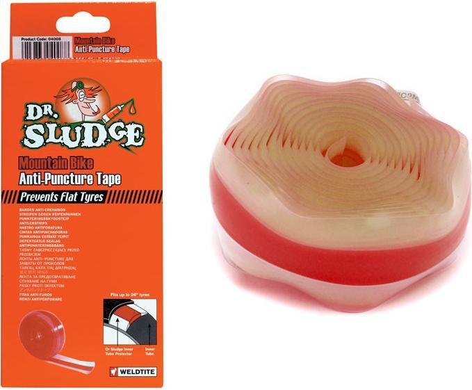 Weldtite DR Sludge protection tape - 2 pieces, Dr Sludge, black