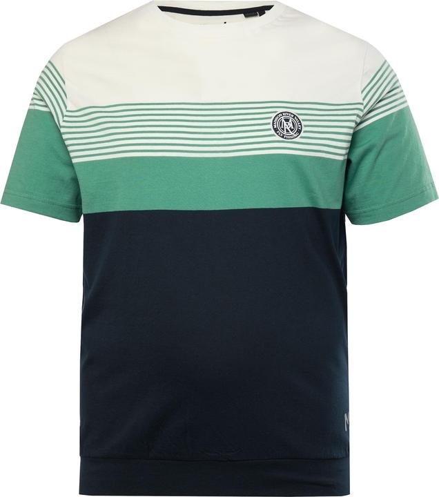 Immagine prodotto Men+ T-Shirt, Halbarm, Bauchfit, Ringel (5XL)