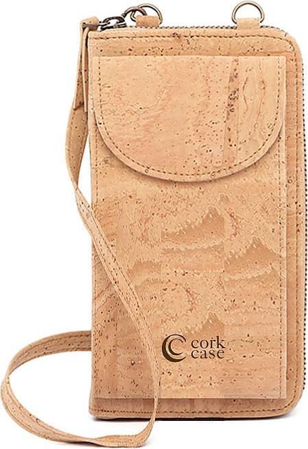 Actual product image Corkcase Wallet with mobile compartment