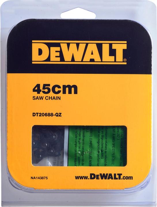Produktbild DeWalt Dewa Sägekette, 45 cm DT20688QZ (Kettensäge, Sägekette)