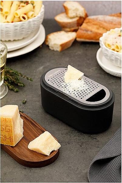 Produktbild Microplane Handreibe Auffangbehälter / Walnuss