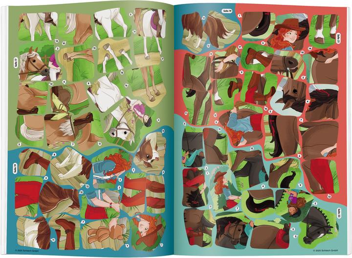 Actual product image Schleich® Horse Club™ - Stickern nach Zahlen
