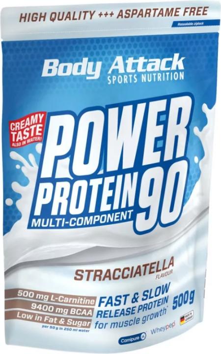 Produktbild Body Attack New Power Protein 90 (500g Beutel) (Stracciatella, 1 x, 500 g)