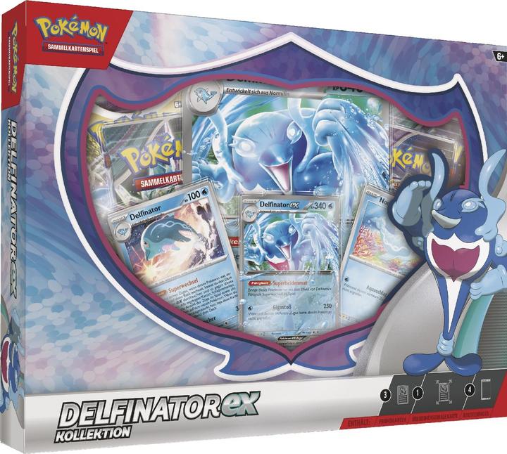Immagine prodotto Pokémon TCG EX Box Delfinator ex Kollektion (Tedesco, Box Set e Collezione)