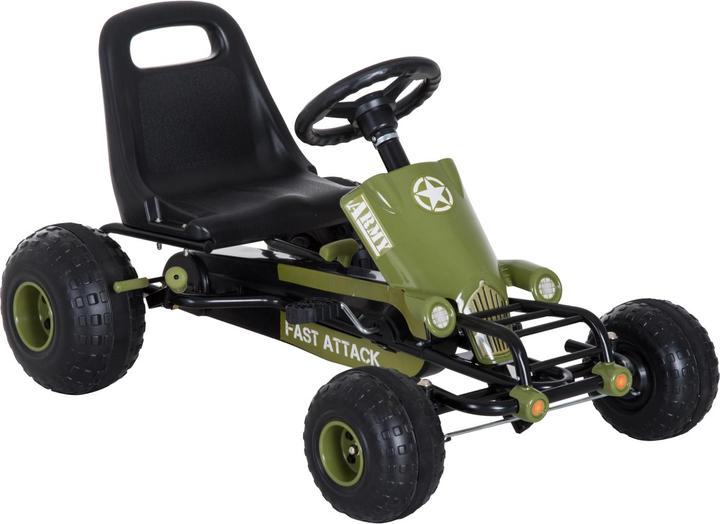 Produktbild Homcom Kinder Tretauto mit Handbremse