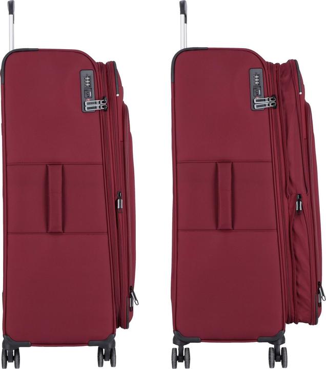 Immagine prodotto D&N Travel Line 9504 Carrello a 4 ruote L 76 cm con piega ad espansione (102 l)
