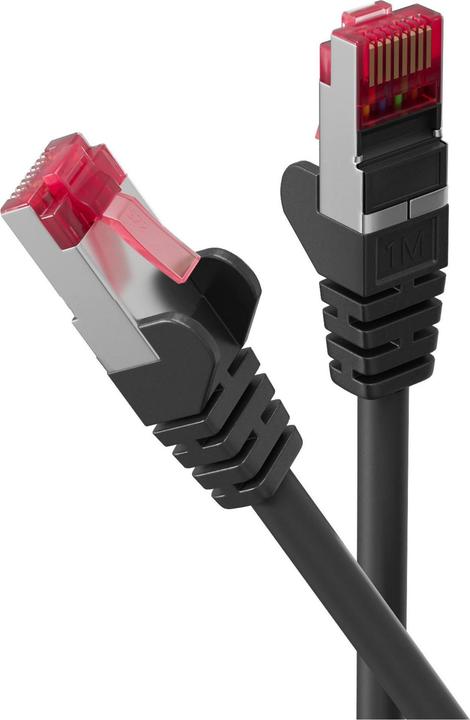 Produktbild Shiverpeaks ®-Patchkabel S/FTP cat. 6A, PIMF---HALOGENFREI---GHMT-ZERTIFIZIERT--- schwarz, 50m (PiMF, S/FTP, CAT6, 50 m)