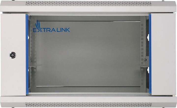 Actual product image Extralink EX.8543 rack cabinet 4U Wall mounted rack Grey (4 RU, 19 inch rack)