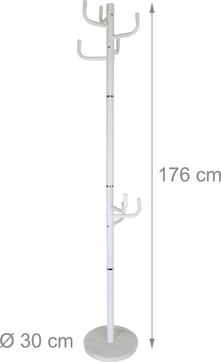 Productafbeelding Relaxdays GmbH Garderobenständer mit Marmorfuss