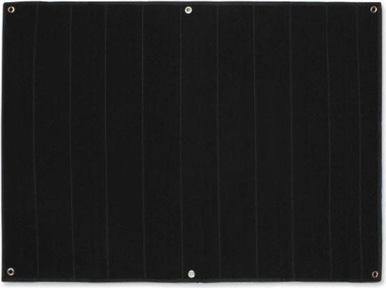 Charlie Mike Klett-Paneel LARGE VELCRO PANEL, black