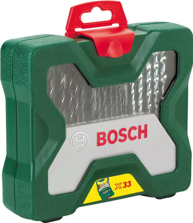 Produktbild Bosch Zubehör X-Line Bohrer- und Schrauber-Set, 33-teilig (6 mm, 7 mm, 3 mm, 5 mm, 8 mm, 2 mm, 4 mm)